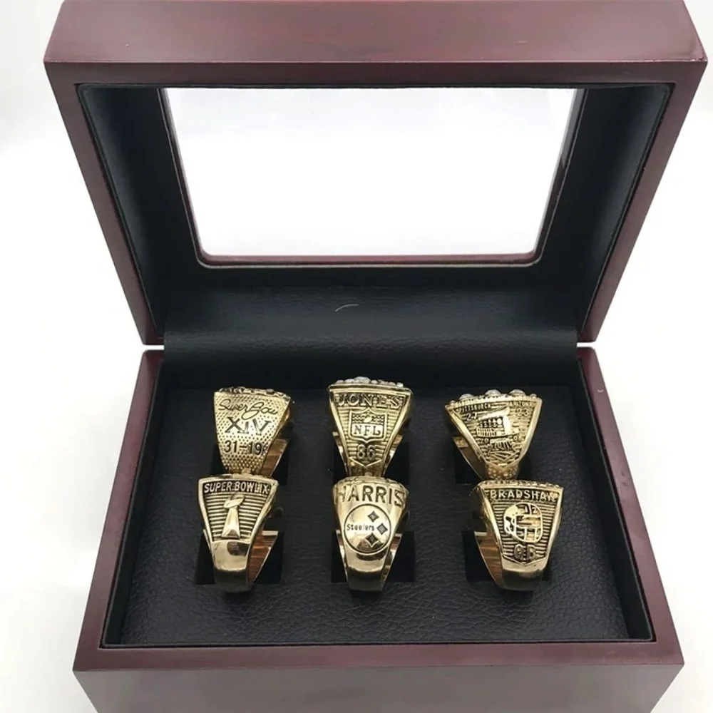 Pittsburgh Steelers Superbowl Championship Ring Set Fan Edition No Box‎